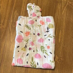 Floral Muslin Baby Car Seat Cover